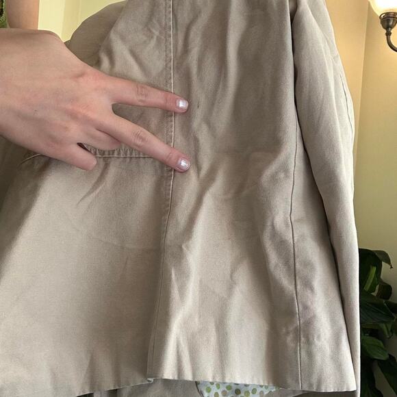 Y2k old navy cream fitted button up jacket size medium - Picture 8 of 8